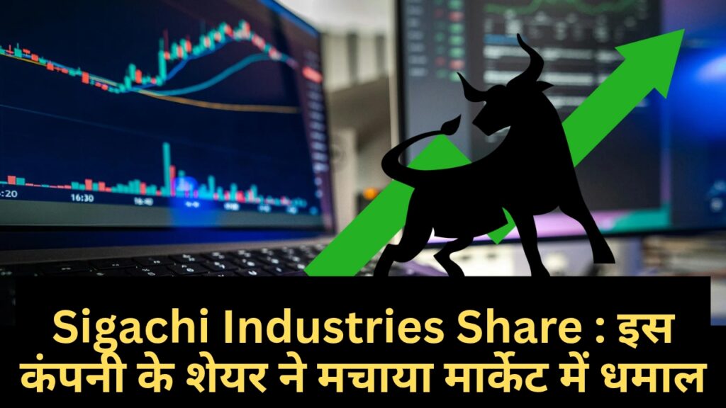 Sigachi Industries Share : इस कंपनी के शेयर ने मचाया मार्केट में धमाल