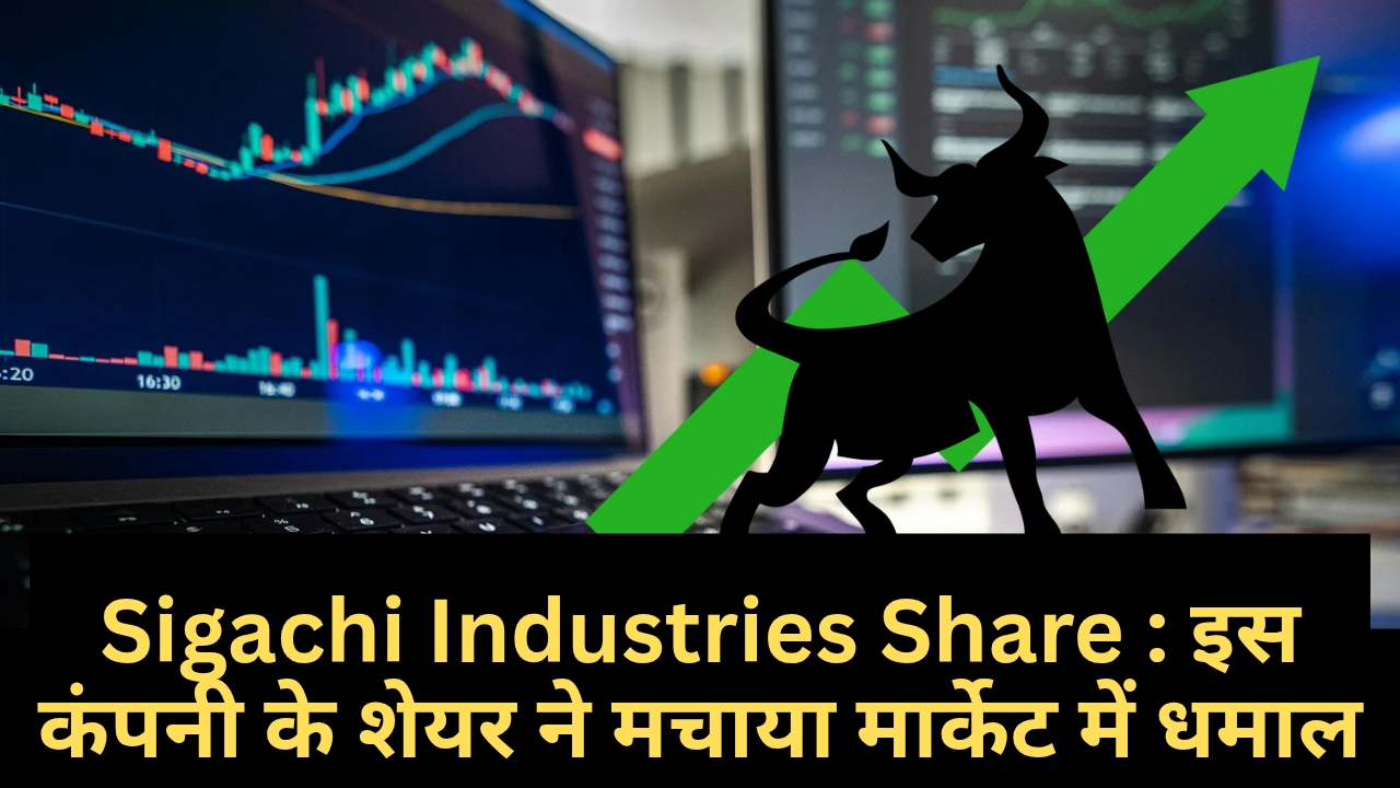 Sigachi Industries Share : इस कंपनी के शेयर ने मचाया मार्केट में धमाल